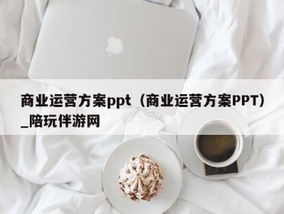 商业运营方案ppt（商业运营方案PPT）_陪玩伴游网